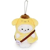 Amazon.co.jp: しろたん ぬいぐるみキーホルダー ポムポムプリン